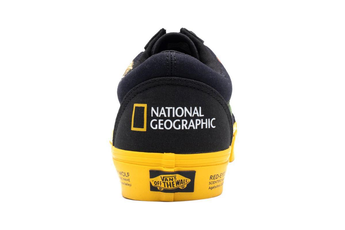 National Geographic met en valeur les Vans iconiques avec la nature, la faune et plus encore