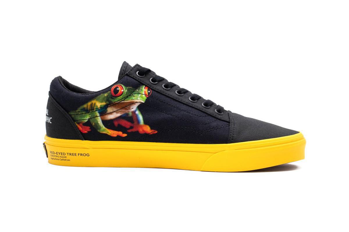 National Geographic met en valeur les Vans iconiques avec la nature, la faune et plus encore