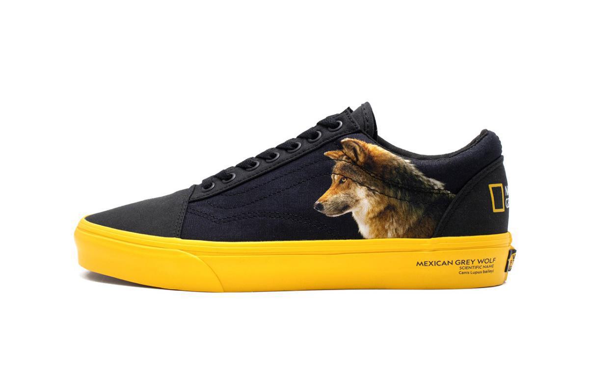 National Geographic met en valeur les Vans iconiques avec la nature, la faune et plus encore