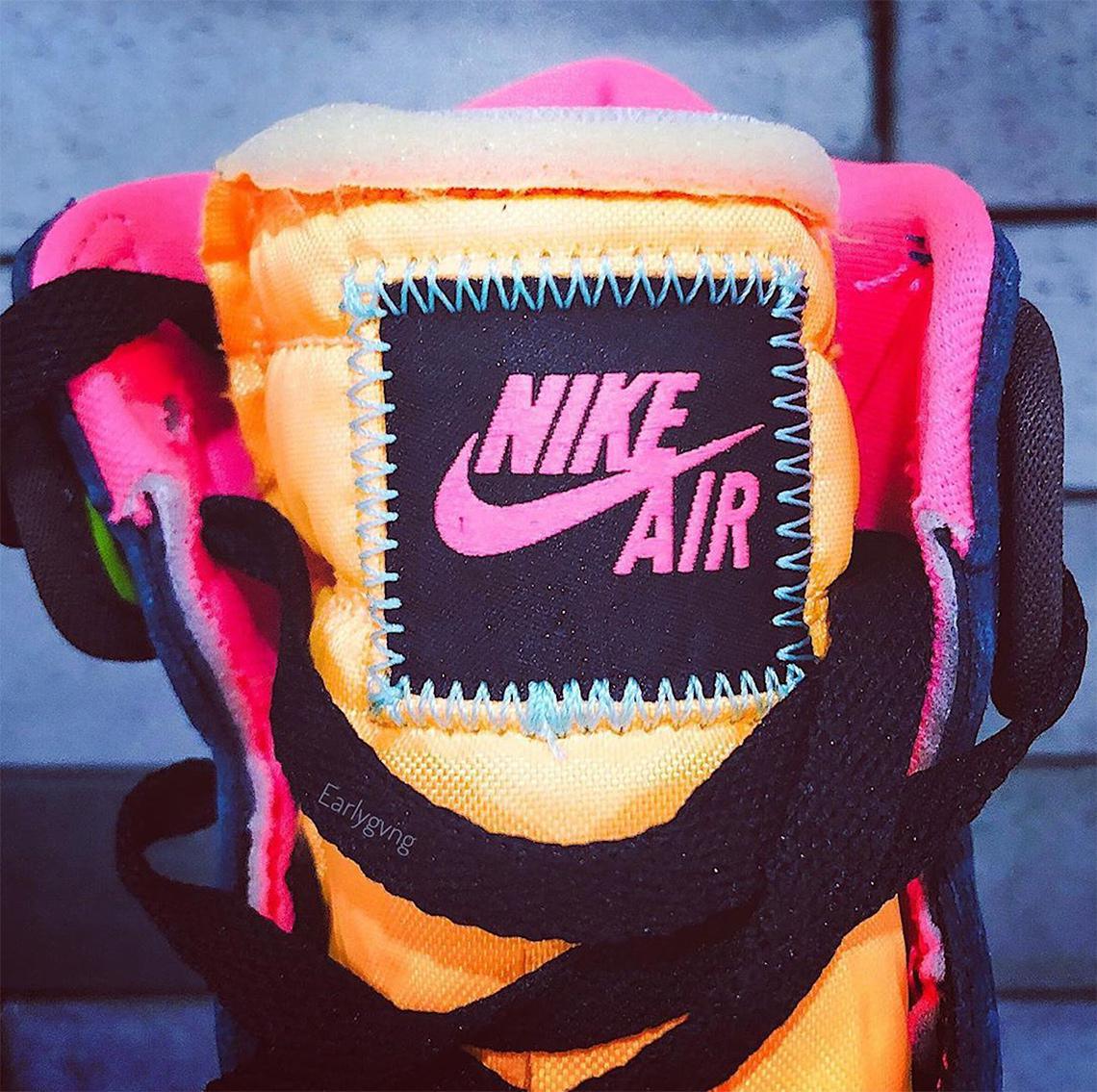 Une Air Jordan 1 multicolore pour septembre Une Air Jordan 1 multicolore pour septembre