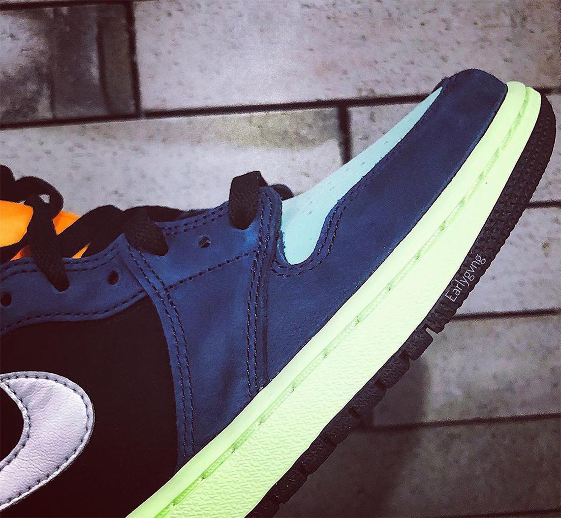 Une Air Jordan 1 multicolore pour septembre Une Air Jordan 1 multicolore pour septembre