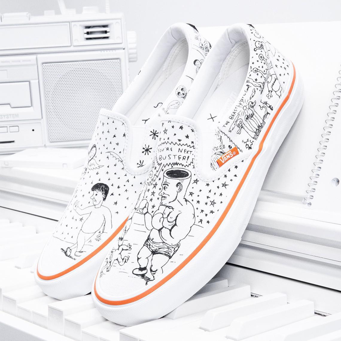No-Comply Skateshop et Vans se réunissent pour la dernière collection Daniel Johnston