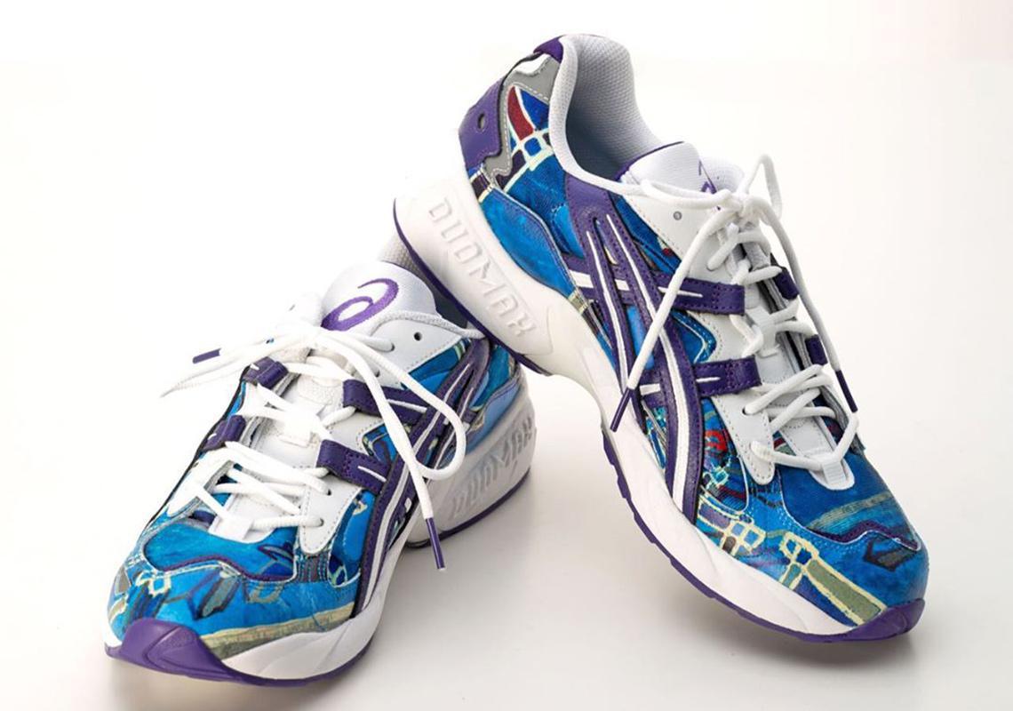 La boutique japonaise JANTJE ONTEMBAAR se dote d'une impression complète ASICS Kayano 5