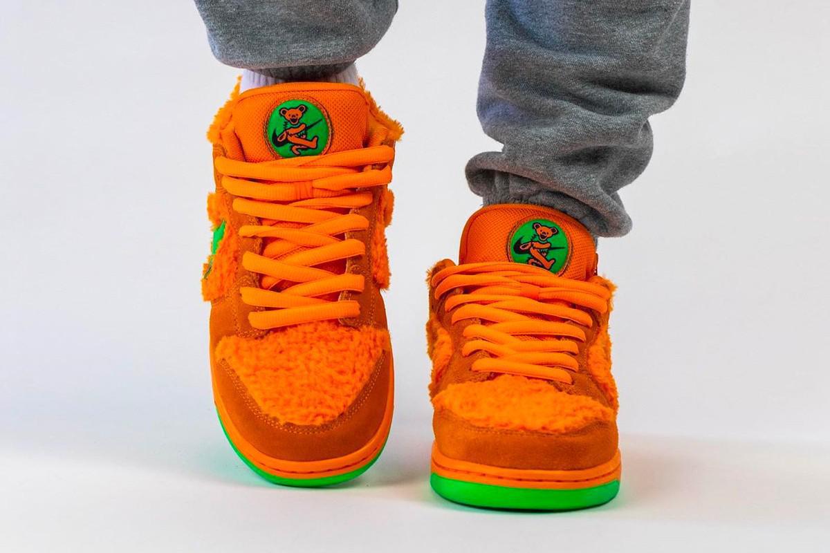 Grateful Dead x Nike SB Dunk Low Orange Bear