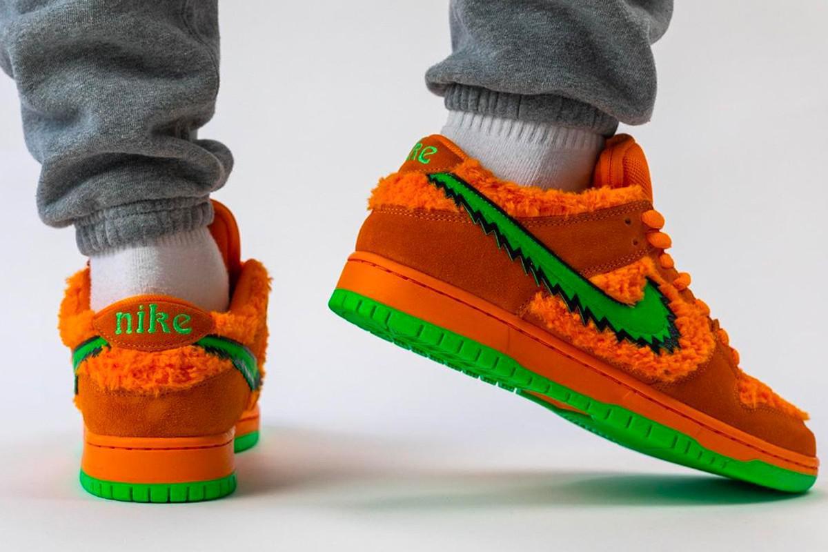 Grateful Dead x Nike SB Dunk Low Orange Bear Grateful Dead x Nike SB Dunk Low Orange Bear