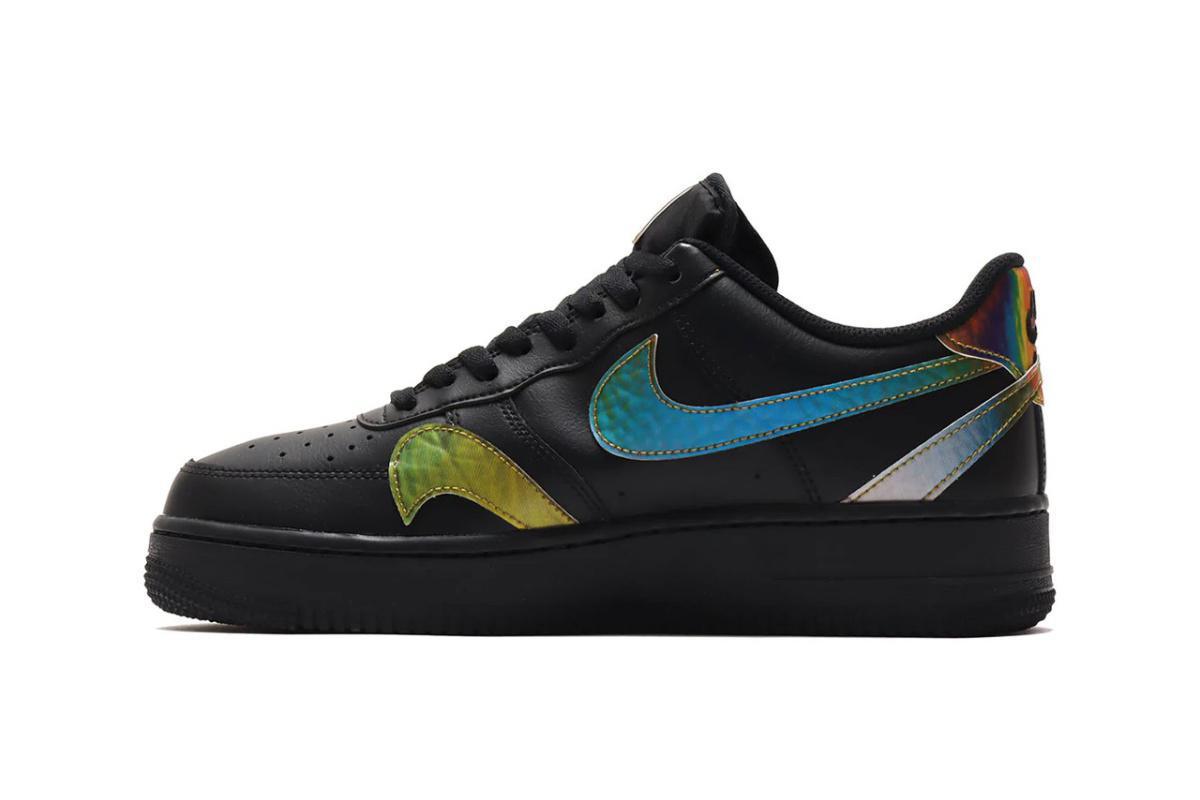 Nike couvre l'Air Force 1 avec des Swooshes Iridescent