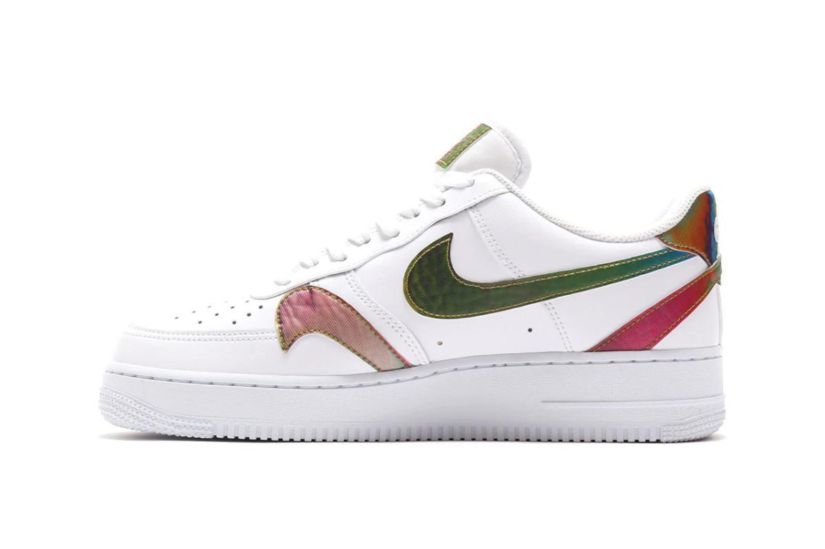 Nike couvre l'Air Force 1 avec des Swooshes Iridescent