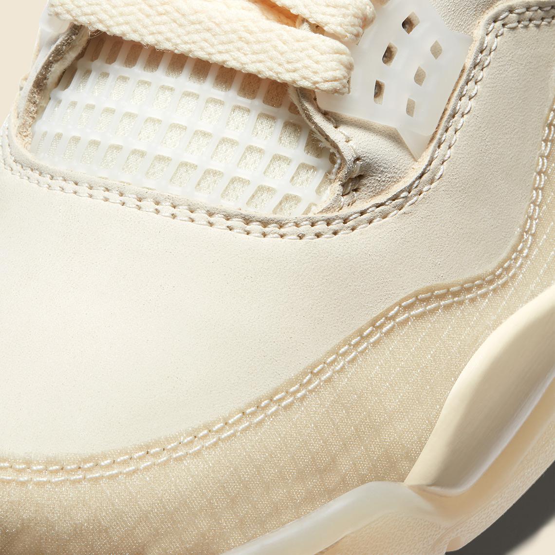 Off-White x Air Jordan 4 “Sail”