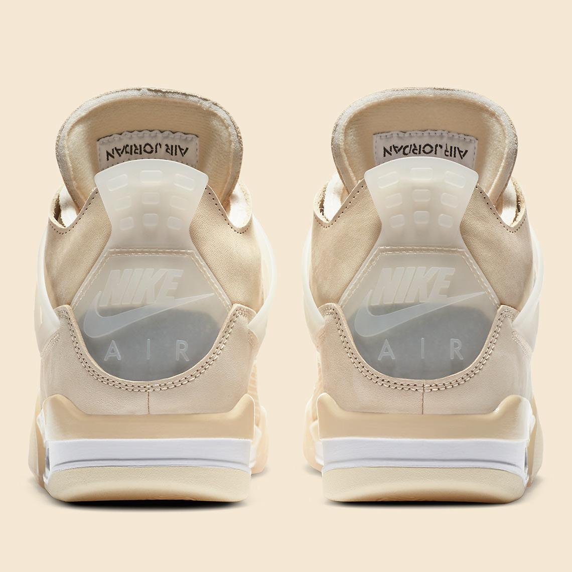 Off-White x Air Jordan 4 “Sail”
