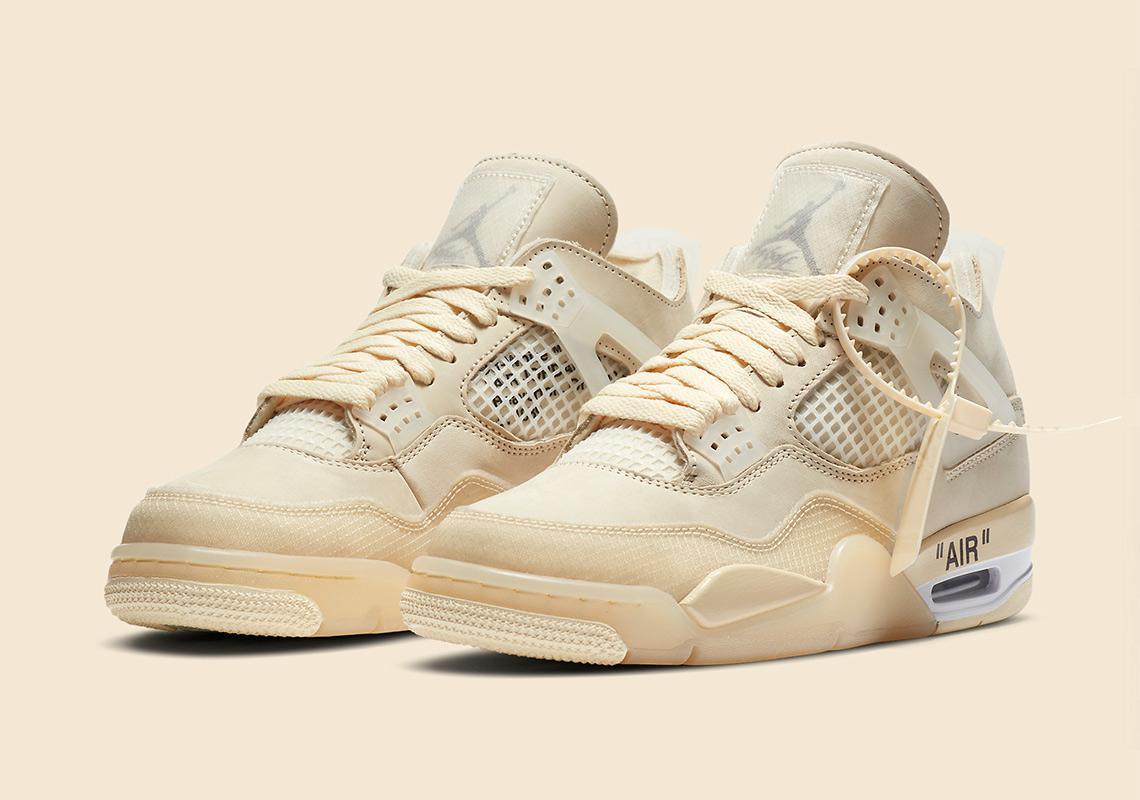 Off-White x Air Jordan 4 “Sail”