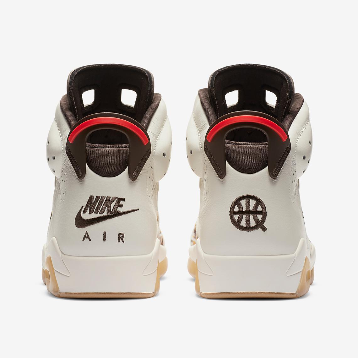 Images officielles de la Air Jordan 6 Quai 54