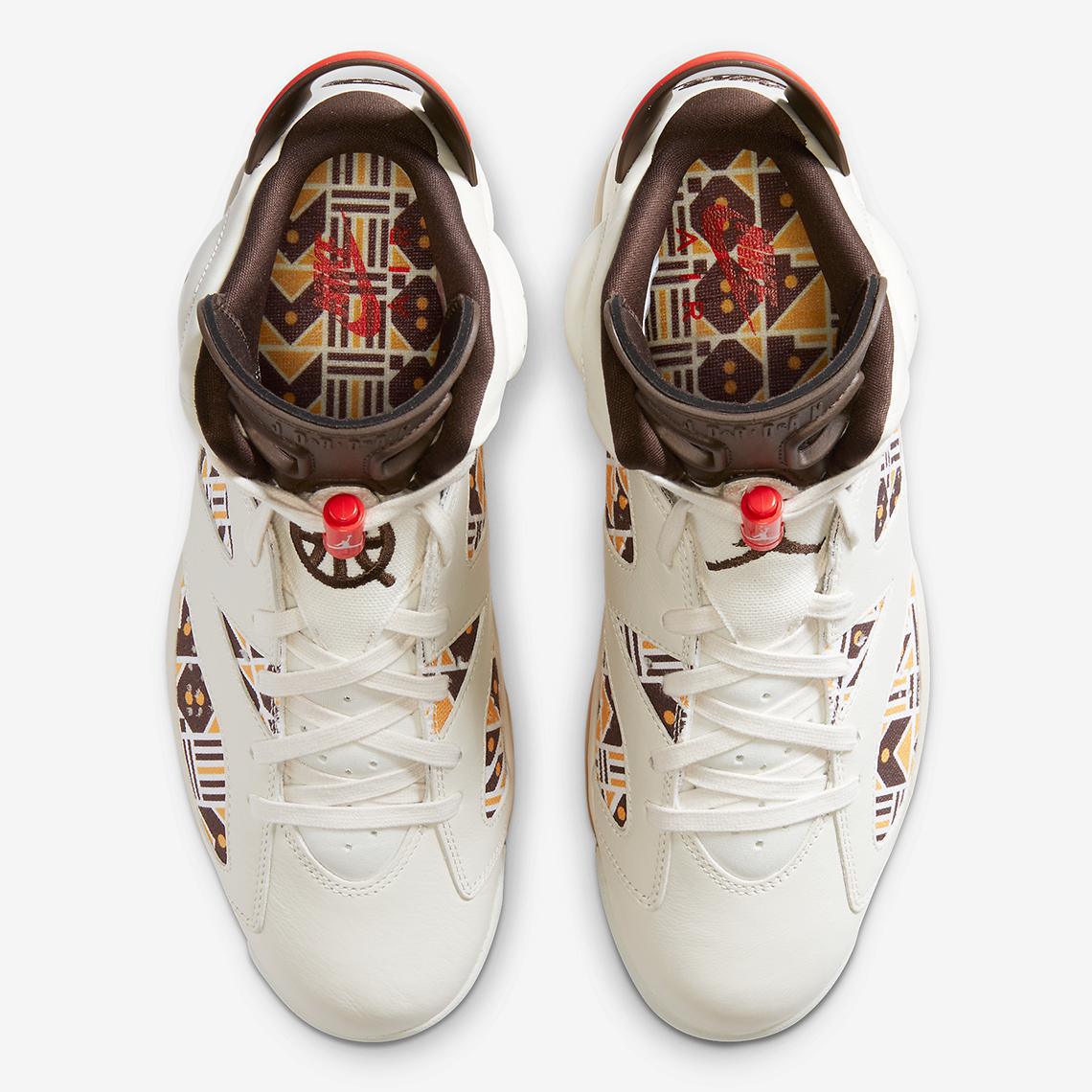 Images officielles de la Air Jordan 6 Quai 54