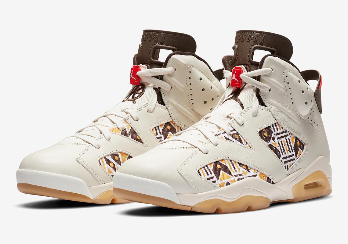 Images officielles de la Air Jordan 6 Quai 54