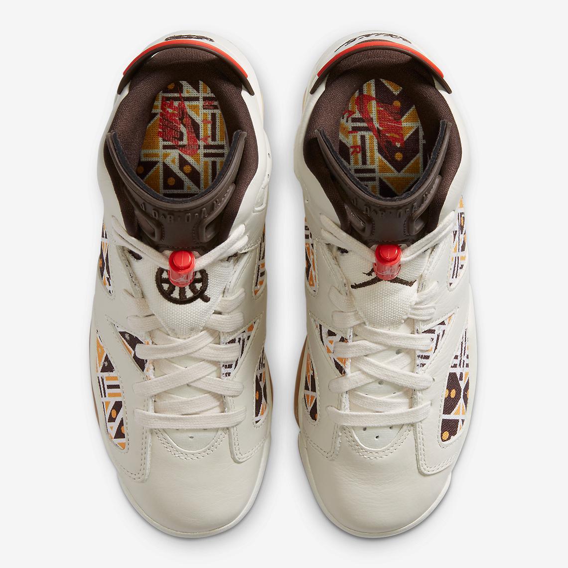 Images officielles de la Air Jordan 6 Quai 54