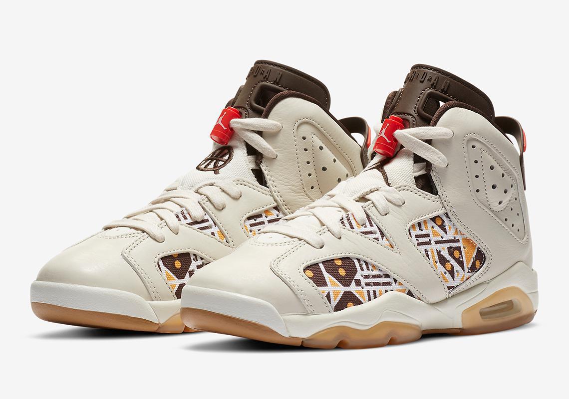 Images officielles de la Air Jordan 6 Quai 54