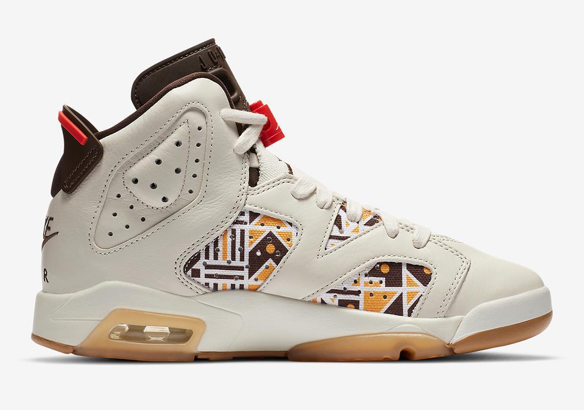 Images officielles de la Air Jordan 6 Quai 54