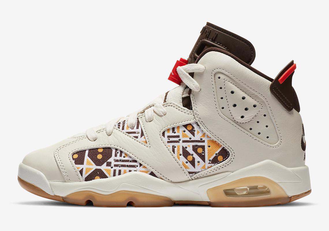 Images officielles de la Air Jordan 6 Quai 54