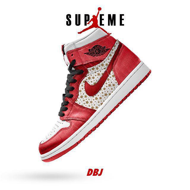 Supreme x Air Jordan1 pour 2021