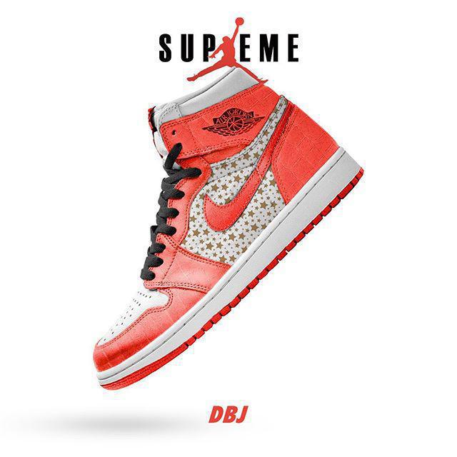 Supreme x Air Jordan1 pour 2021 Supreme x Air Jordan1 pour 2021