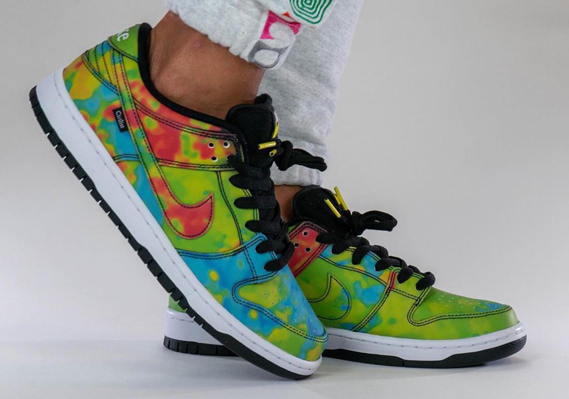 Nike SB Dunk Low thermochromique de Civilist Nike SB Dunk Low thermochromique de Civilist