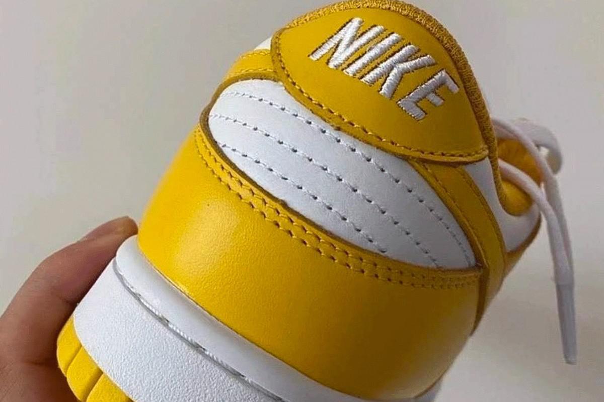 La Nike dunk Low dans le Colorway Yellow
