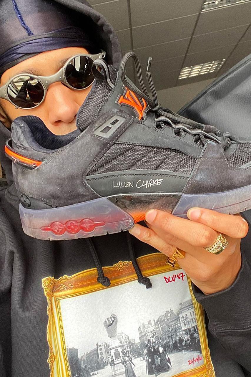 Lucien Clarke dévoile une chaussure de skate Louis Vuitton