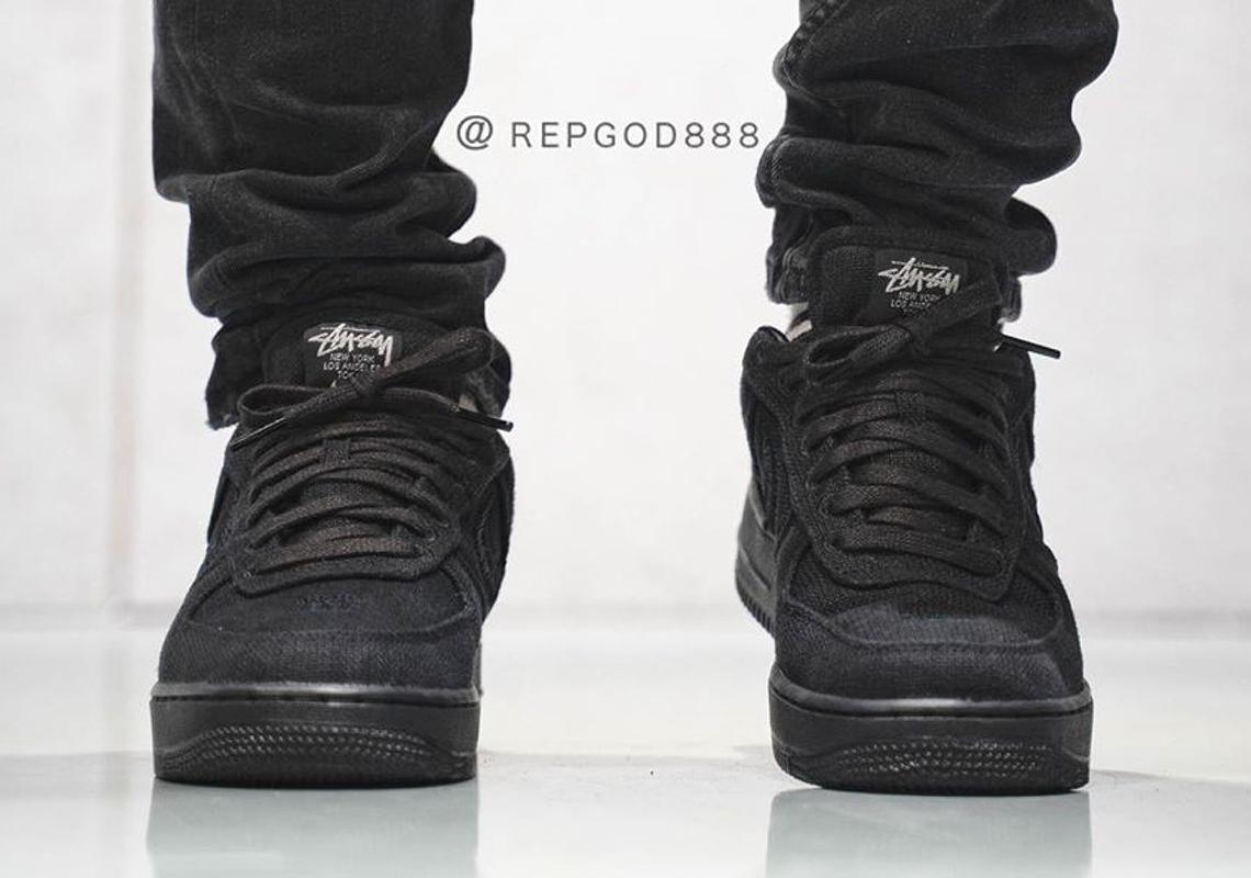 Stussy double la collaboration Nike Air Force 1 Stussy double la collaboration Nike Air Force 1