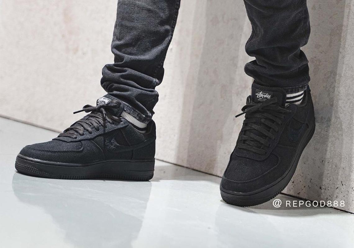 Stussy double la collaboration Nike Air Force 1 Stussy double la collaboration Nike Air Force 1