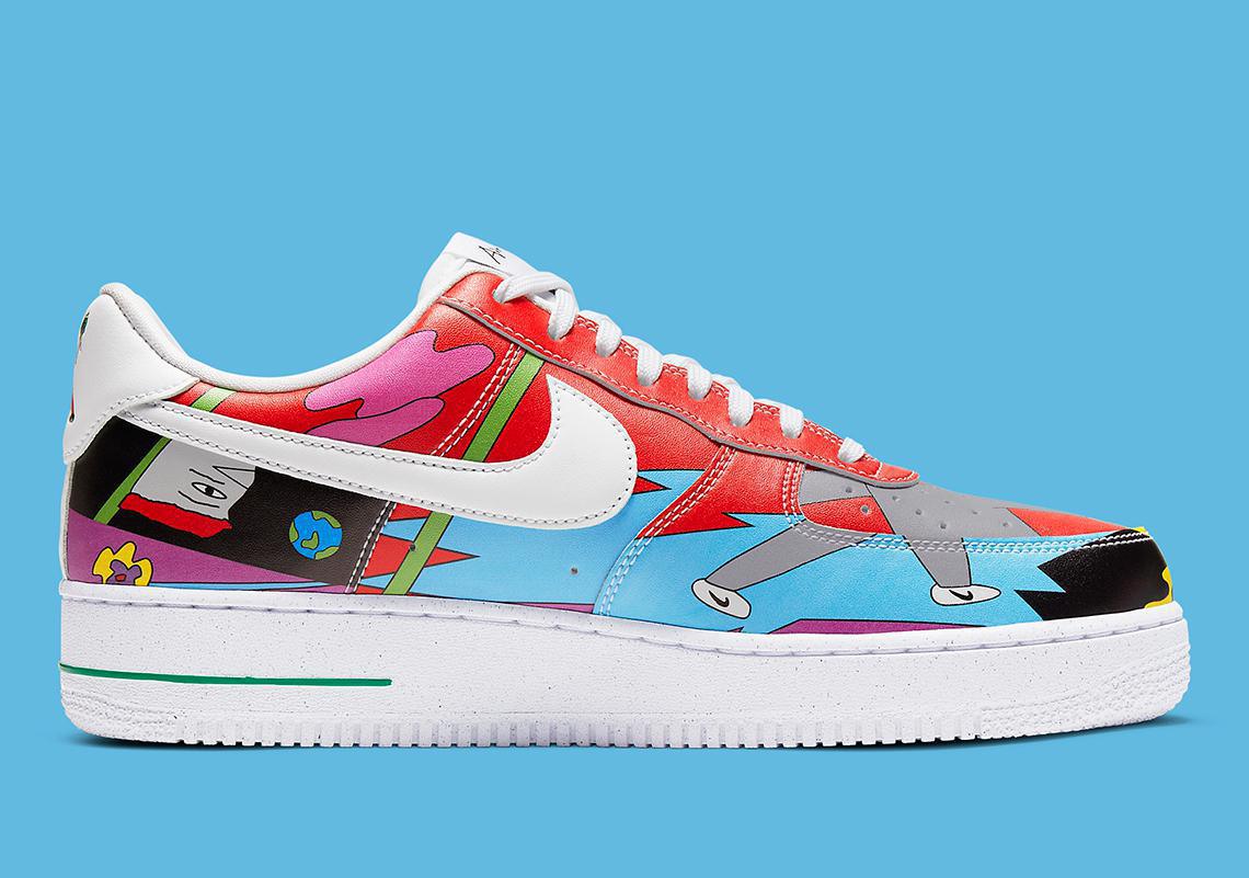 NIKE Air Force 1 Low x Ruohan Wang Flyleather NIKE Air Force 1 Low x Ruohan Wang Flyleather