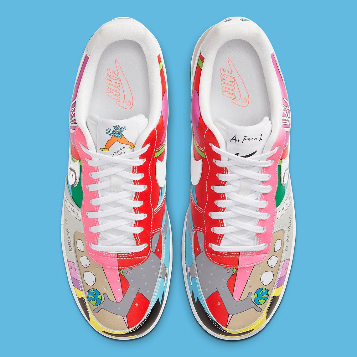 NIKE Air Force 1 Low x Ruohan Wang Flyleather NIKE Air Force 1 Low x Ruohan Wang Flyleather