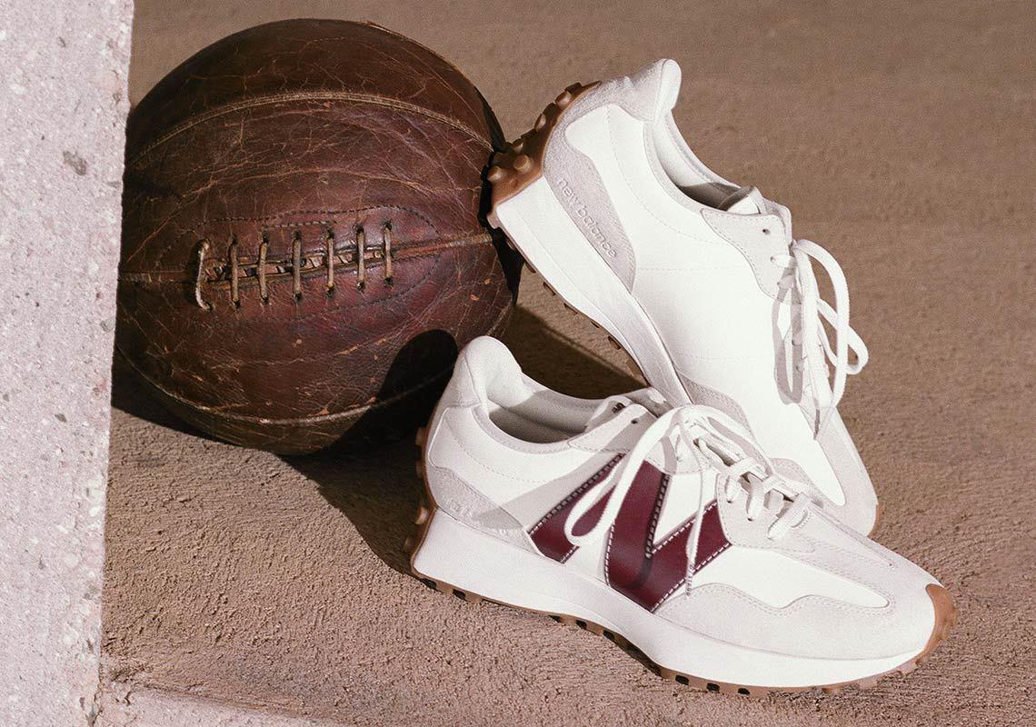 Le STAUD entame sa deuxième collaboration pour un New Balance 327 Le STAUD entame sa deuxième collaboration pour un New Balance 327