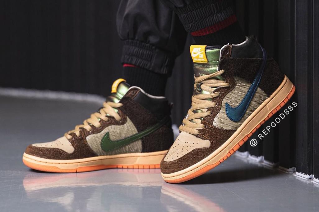 Concepts et Nike SB pour une SB Dunk High Pro Duck