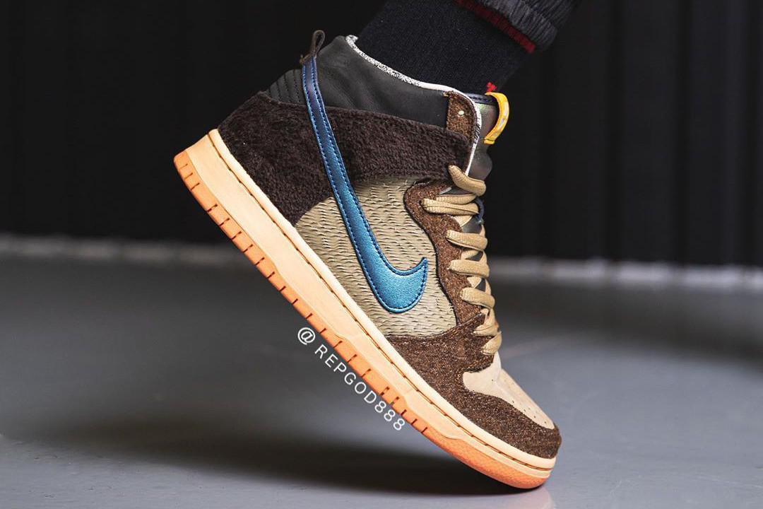 Concepts et Nike SB pour une SB Dunk High Pro Duck