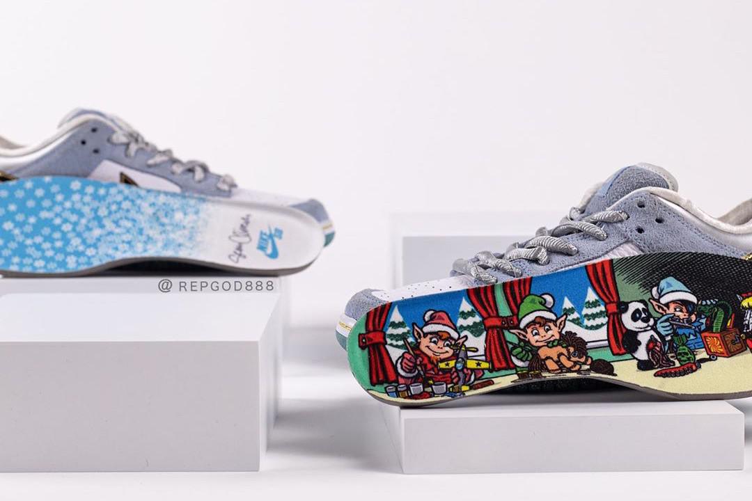 Sean Cliver et Nike SB se réunissent pour une nouvelle collaboration SB Dunk Low sur le thème des vacances Sean Cliver et Nike SB se réunissent pour une nouvelle collaboration SB Dunk Low sur le thème des vacances