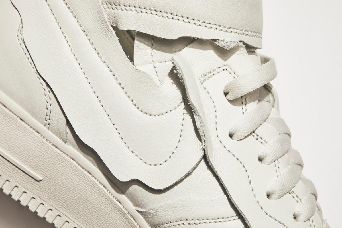 La Nike Air Force 1 déconstruite par COMME des GARÇONS