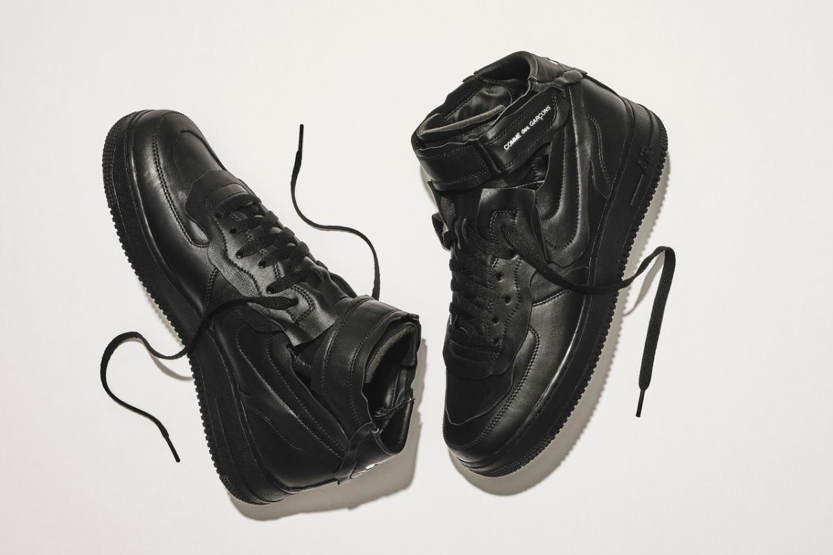 La Nike Air Force 1 déconstruite par COMME des GARÇONS La Nike Air Force 1 déconstruite par COMME des GARÇONS