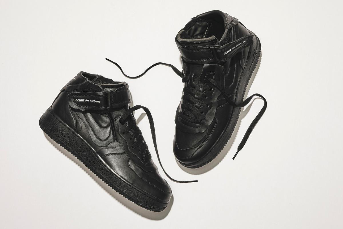 La Nike Air Force 1 déconstruite par COMME des GARÇONS La Nike Air Force 1 déconstruite par COMME des GARÇONS