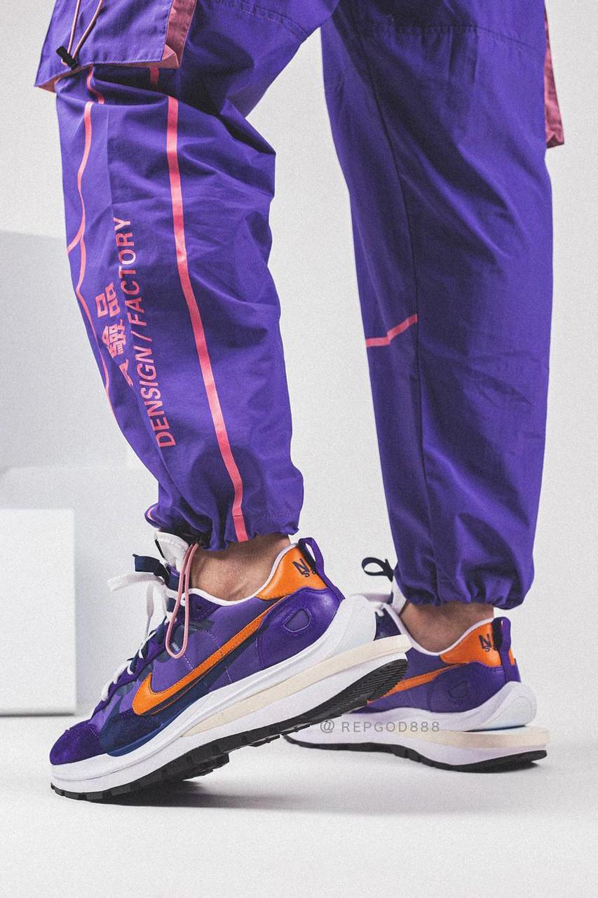 Sacai x Nike Vaporwaffle Purple Orange Sacai x Nike Vaporwaffle Purple Orange