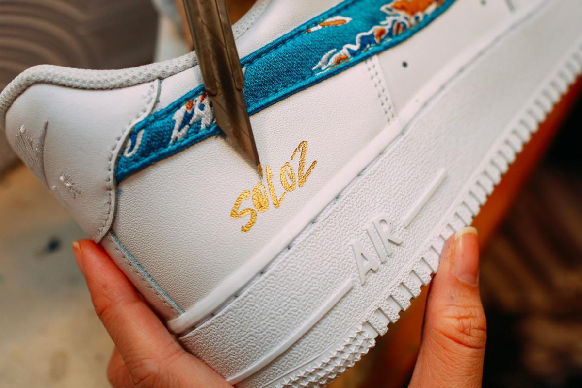Riot x SBTG pour un Custom Nike Air Force 1 "Wild Rift"