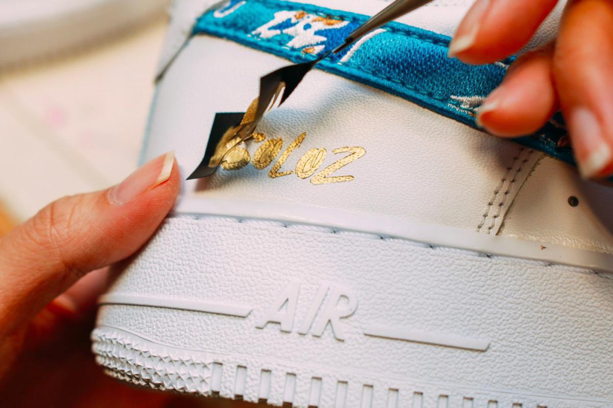 Riot x SBTG pour un Custom Nike Air Force 1 "Wild Rift"
