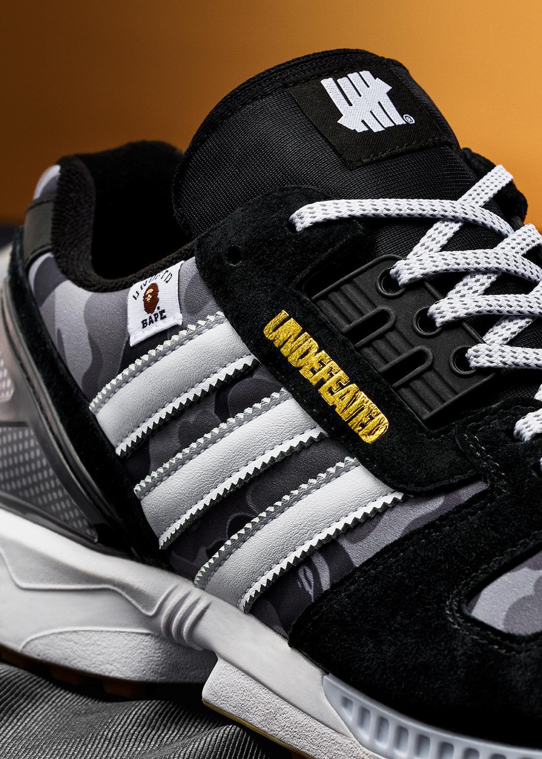 Adidas dévoile une BAPE x ZX 8000 x Undefeated