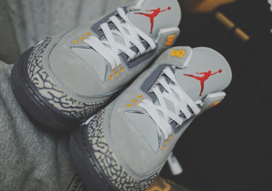 Premier regard sur l'Air Jordan 3 "Cool Grey" 2021