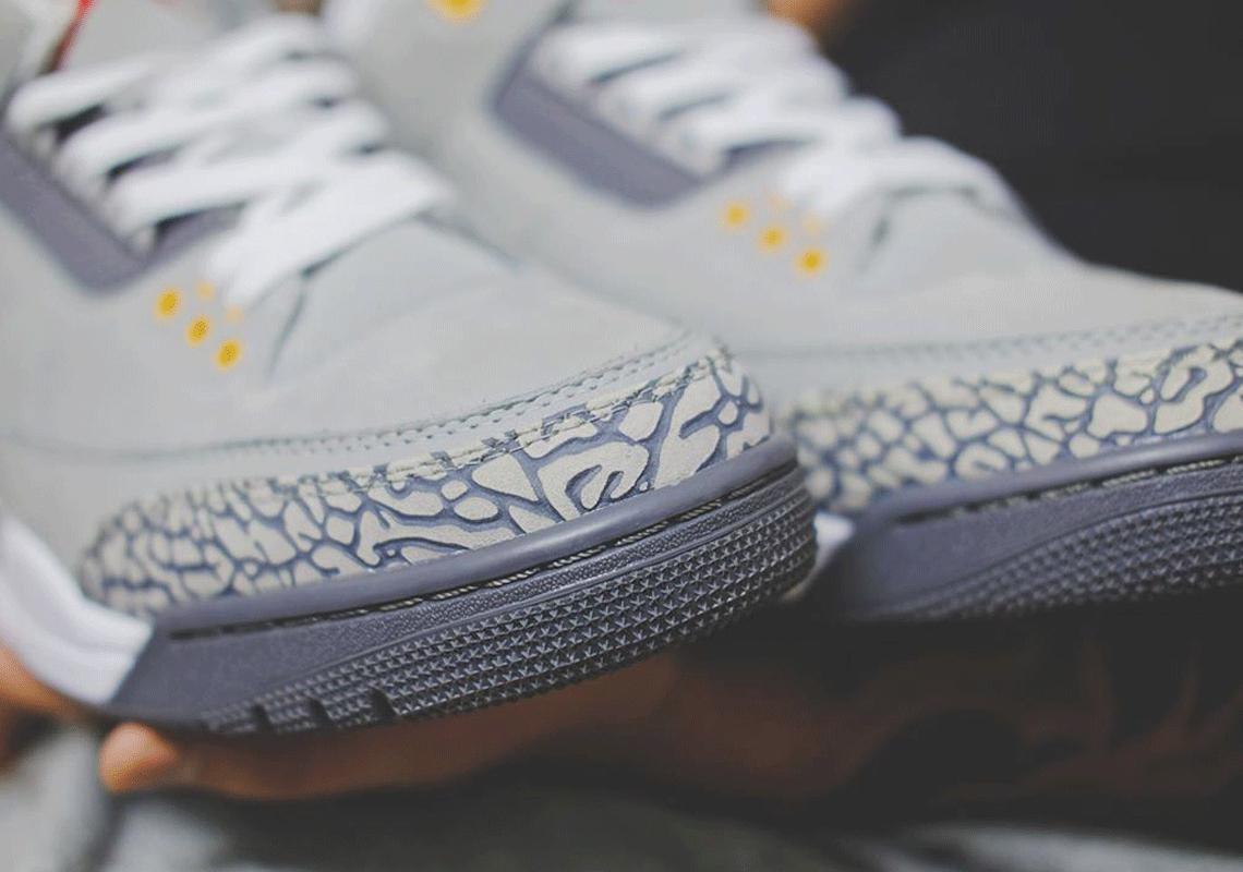 Premier regard sur l'Air Jordan 3 "Cool Grey" 2021