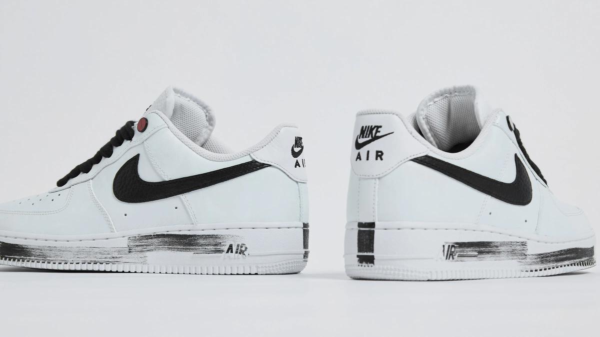 NIKE Air Force 1 x G-Dragon Para Noise White
