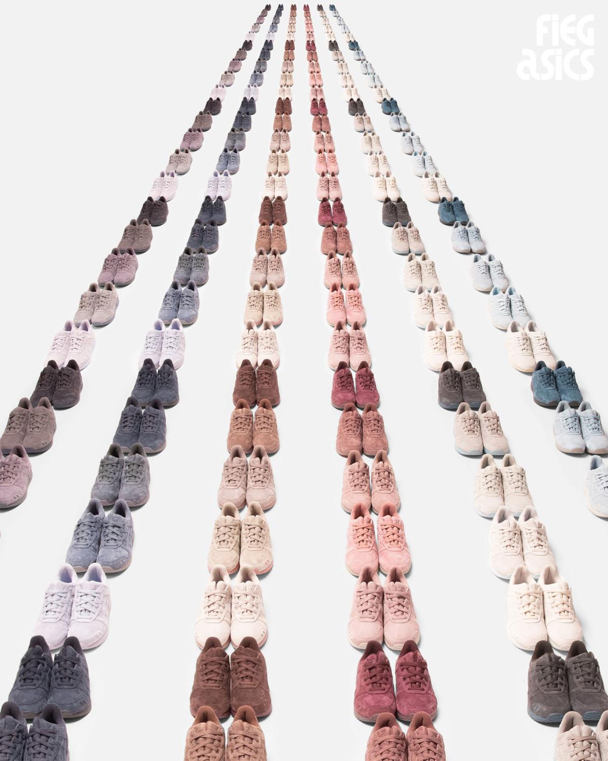 La prochaine Collab Asics de Ronnie Fieg comprend 30 colorway de Gel-Lyte 3