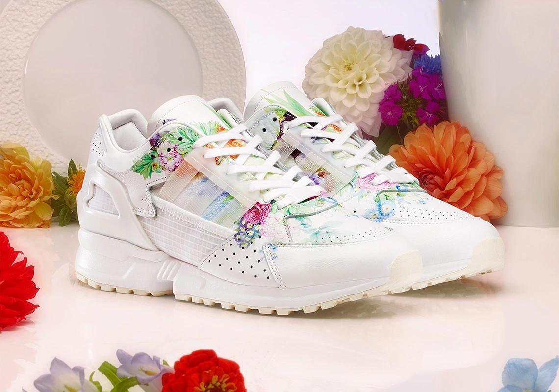 Meissen ajoute des empreintes florales à l'adidas ZX10.000C Meissen ajoute des empreintes florales à l'adidas ZX10.000C