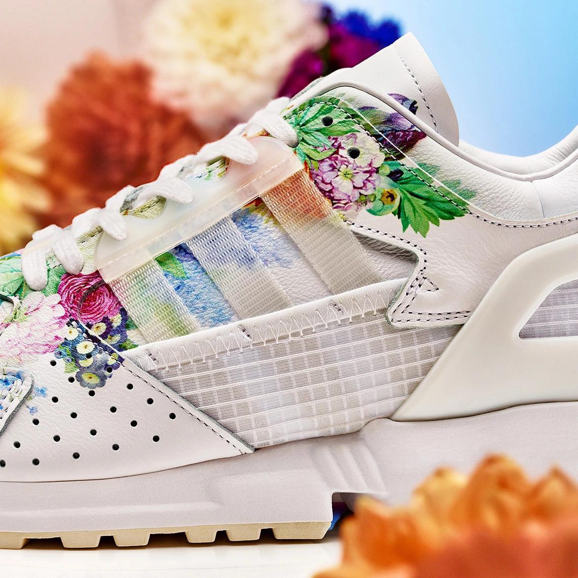 Meissen ajoute des empreintes florales à l'adidas ZX10.000C Meissen ajoute des empreintes florales à l'adidas ZX10.000C