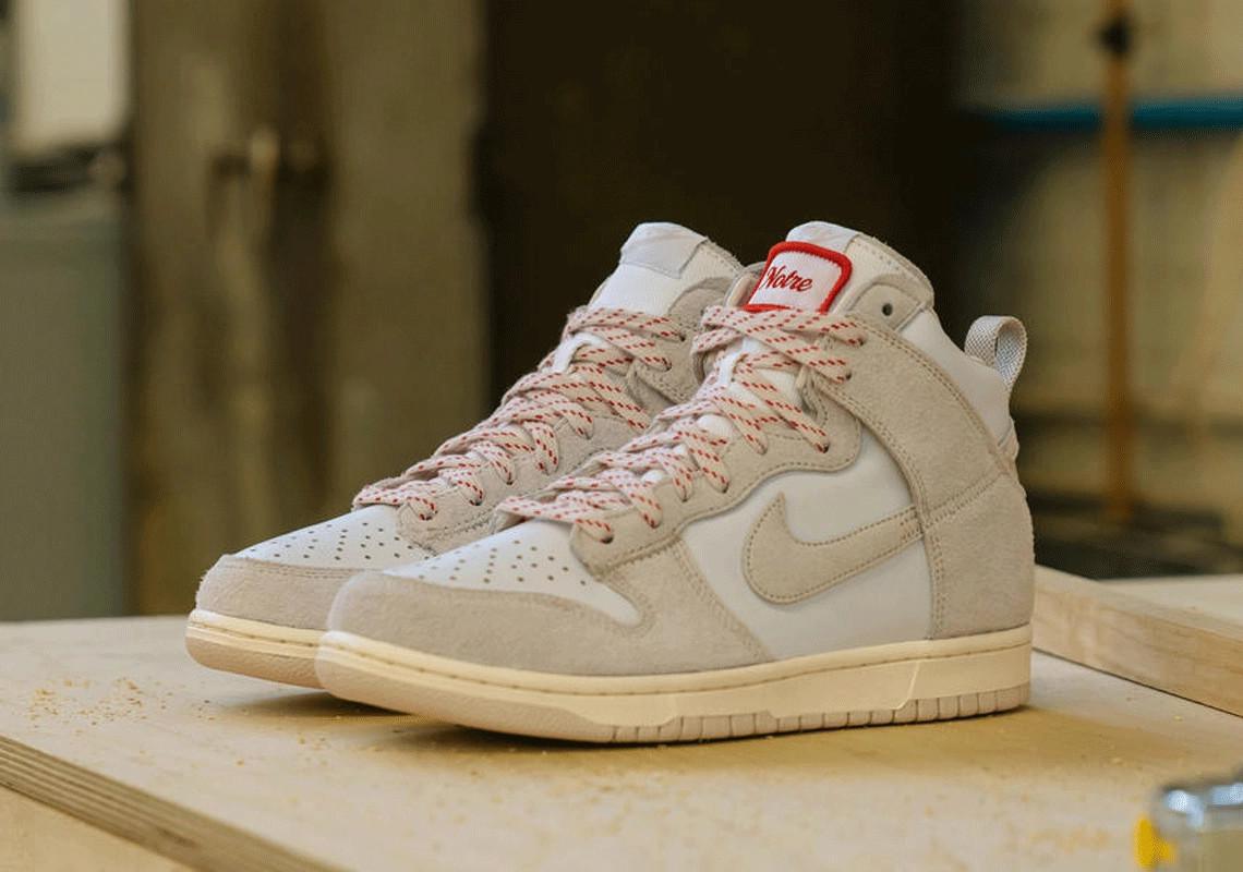 La Notre x Nike Dunk High commence son déploiement le 21 janvier La Notre x Nike Dunk High commence son déploiement le 21 janvier