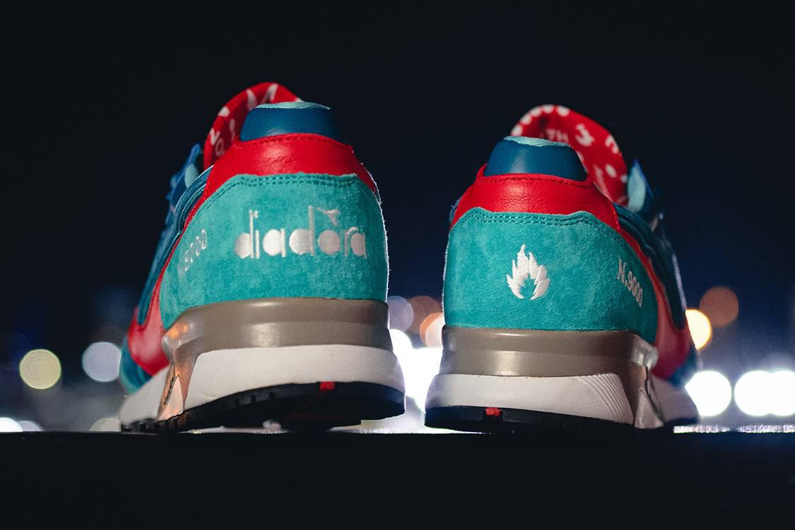 Hanon et Diadora poursuivent leur série inspirée par le transit avec le N.9000 Alternative Route