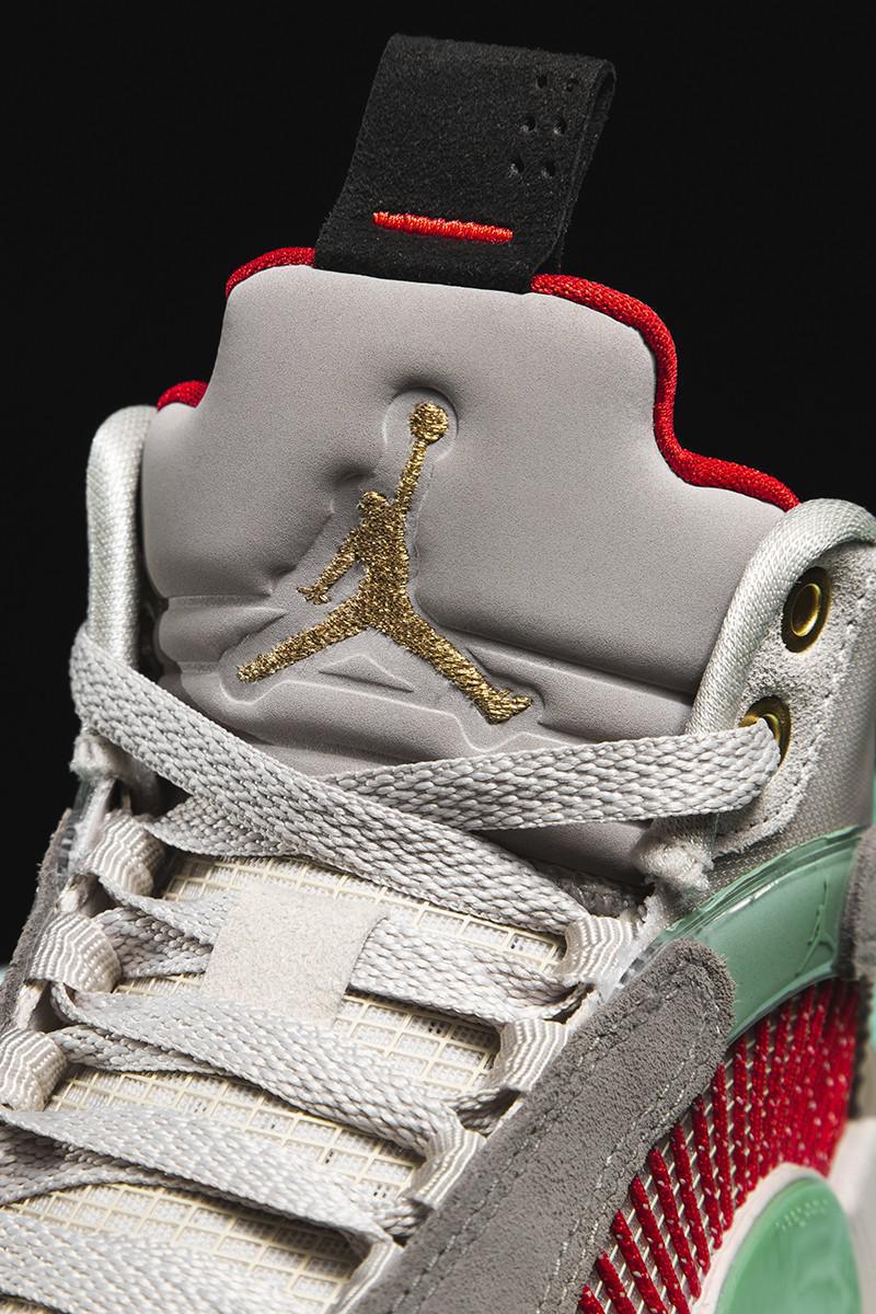 CLOT x Air Jordan Retro 35 SP "Warrior Jade"